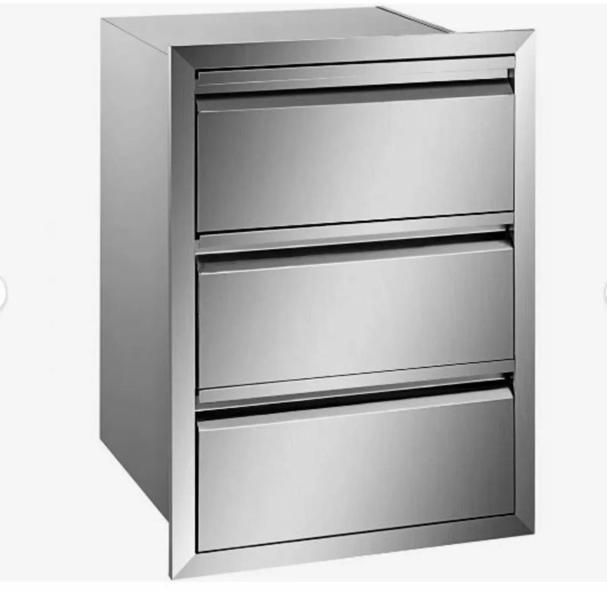 Stainless Steel Triple Access Drawer Outdoor - Image 2