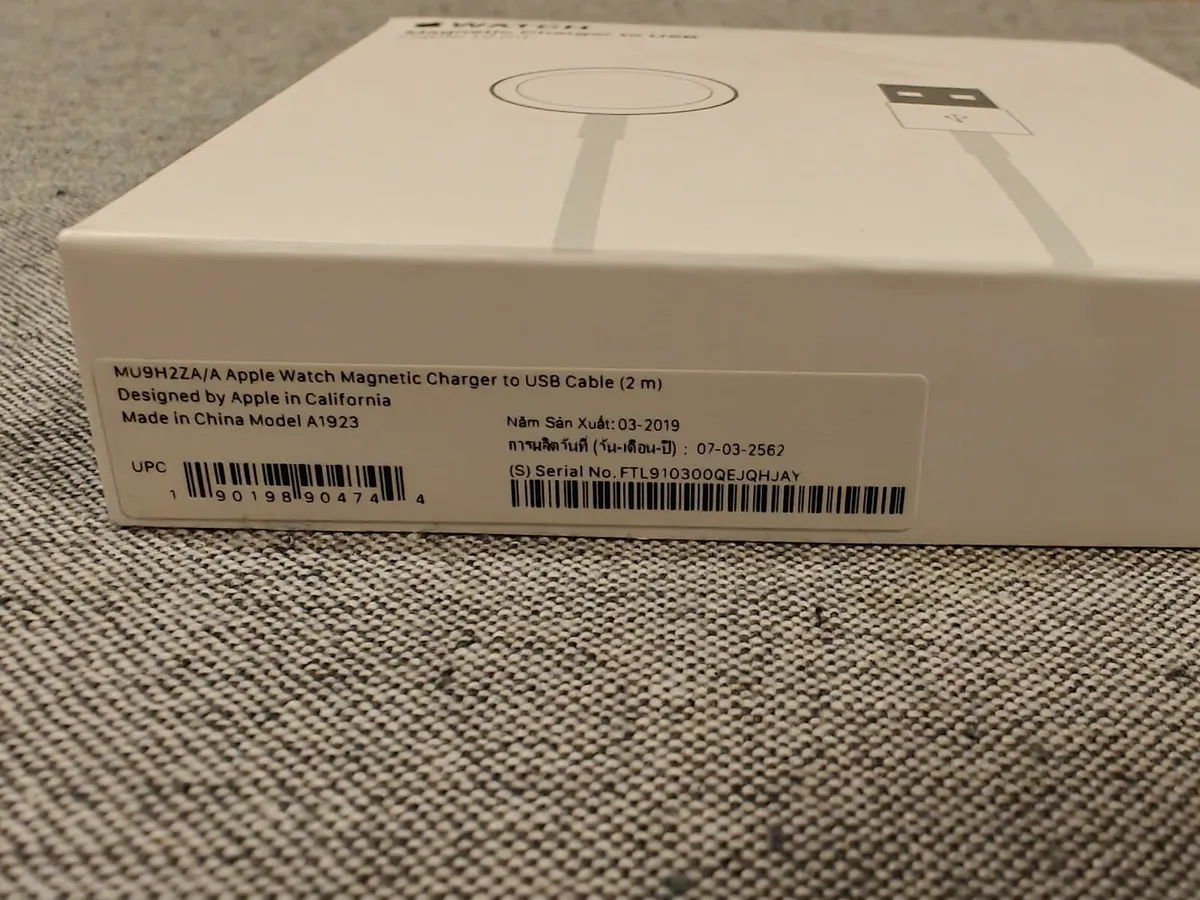 Apple Watch Magnetic Charger to USB Cable (2m) - Image 3