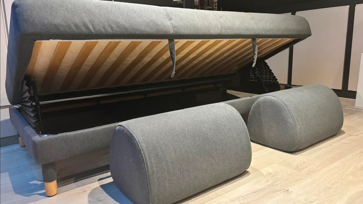 Ikea Flottebo sofa bed with storage 90x200cm - Image 2