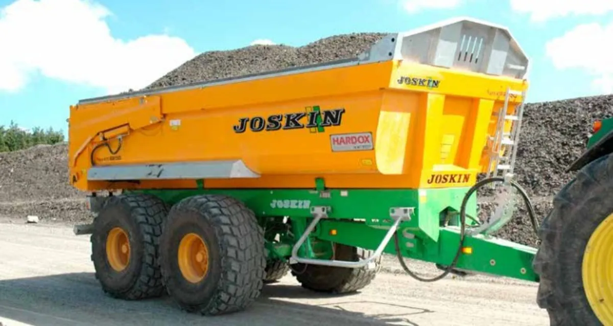 JOSKIN TRANS KTP 24/54 TRAILER, HARDOX BODY, NEW