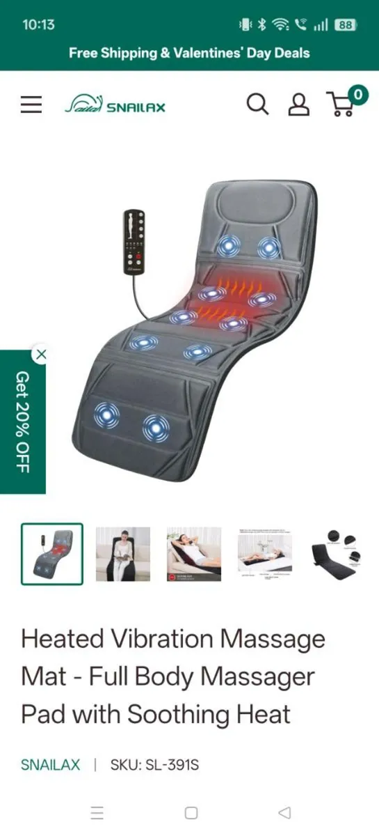 Snailax full body massager - Image 3