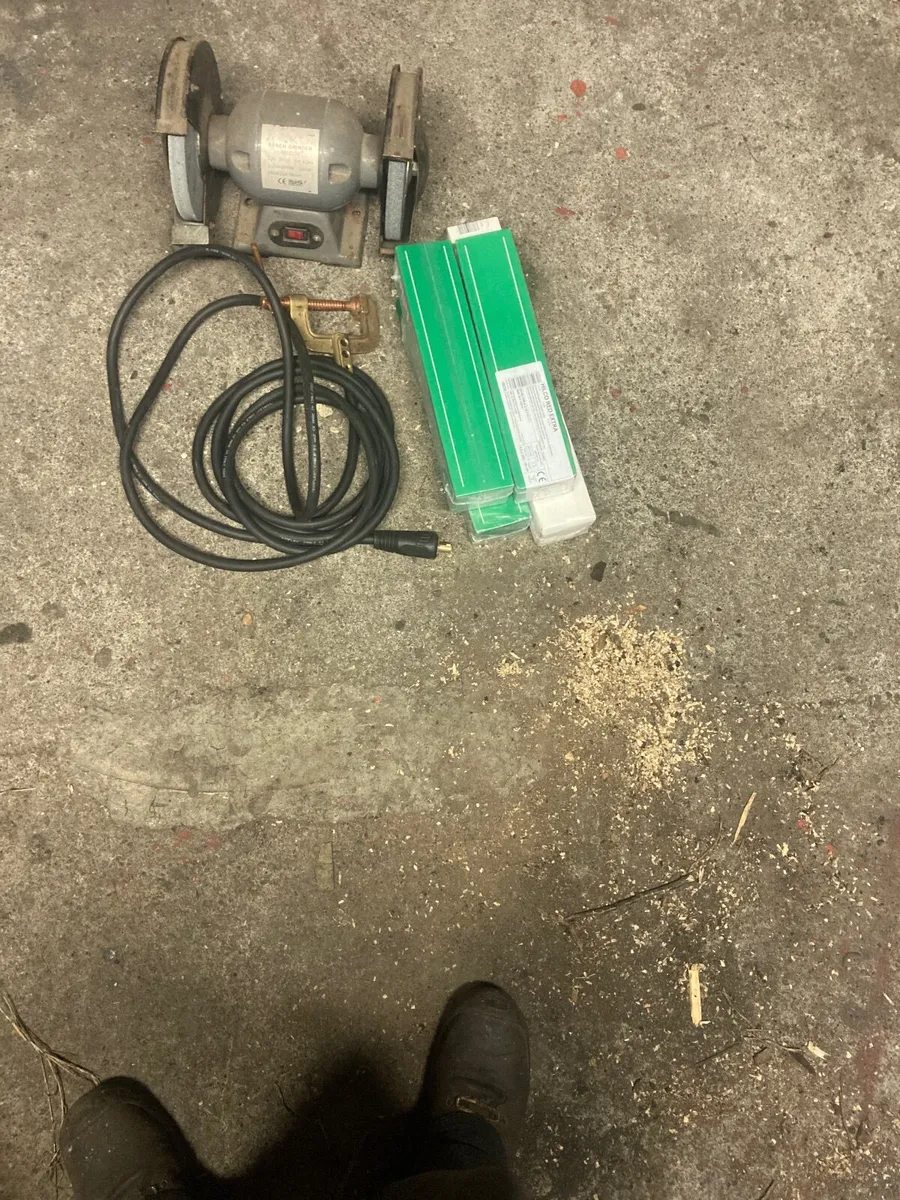 Garage clear out welding leads