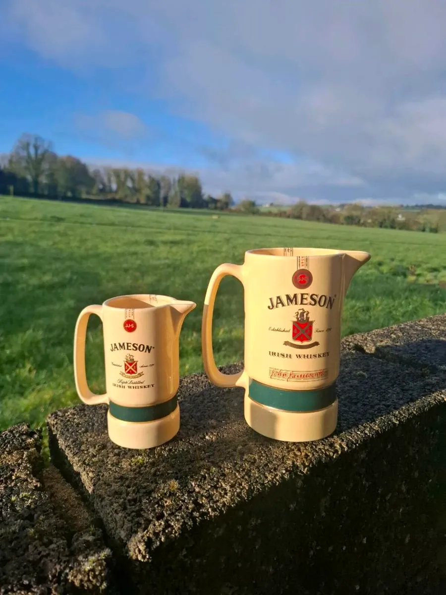 Lot of 2 jameson jugs - Image 1