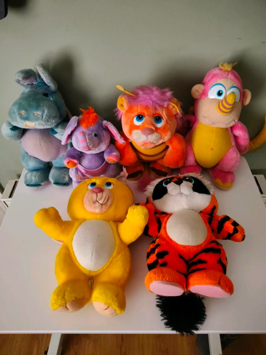 Super condition set of Wuzzles X6 40 year old