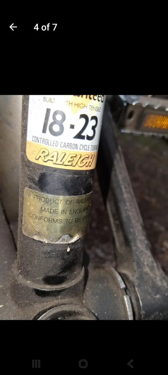 Vintage Raleigh Routier Road Bike for sale. - Image 4