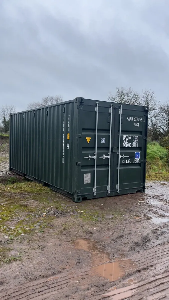Brand new 20x8 shipping container - Image 1