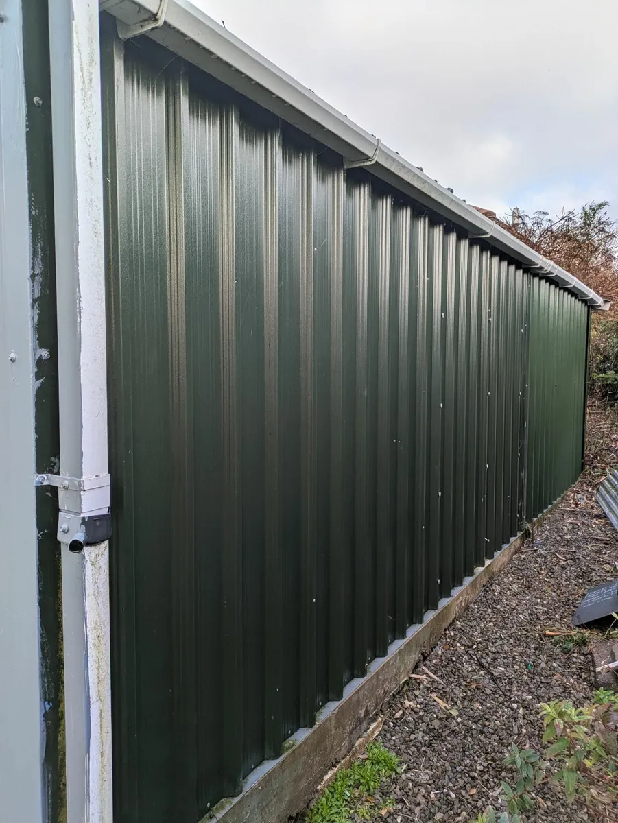 Steel shed for sale - Image 1