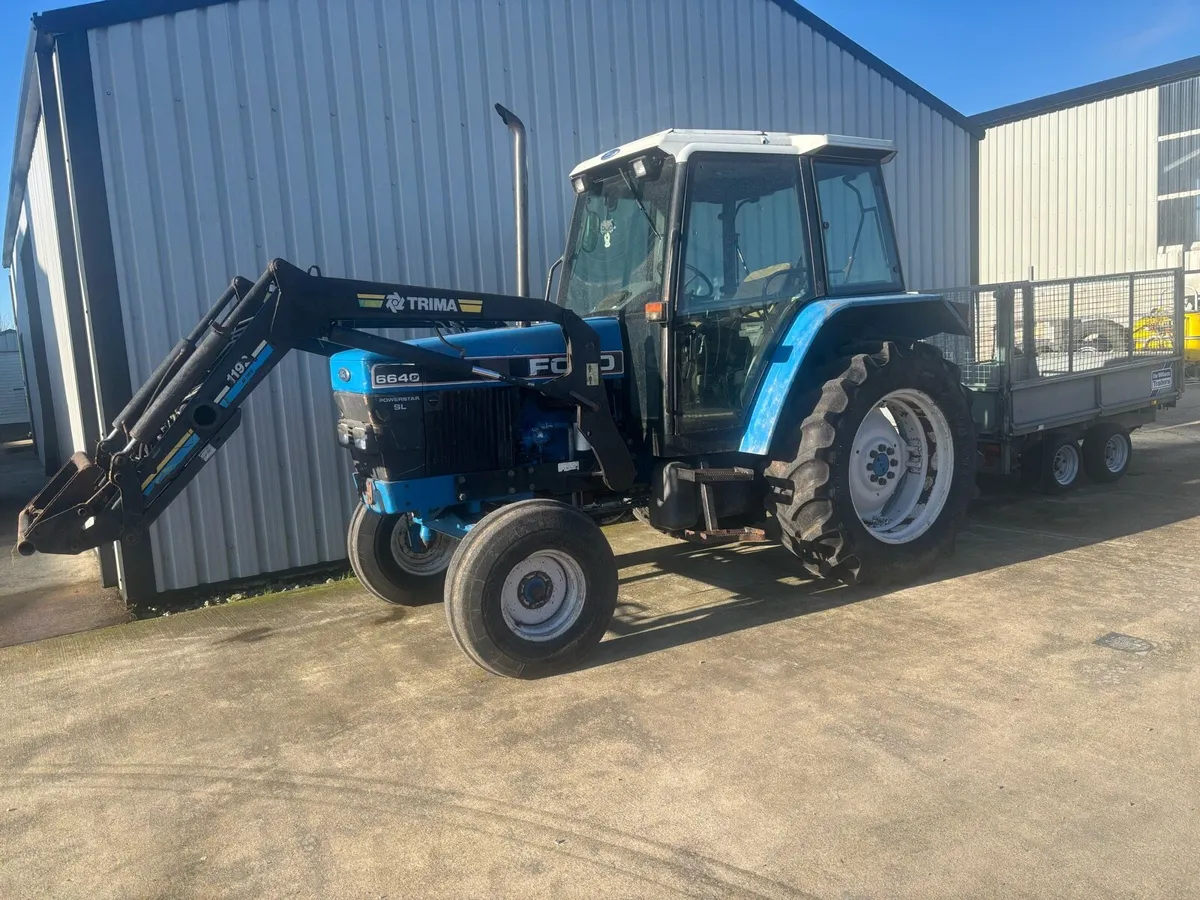Ford 6640 with Loader - Image 1