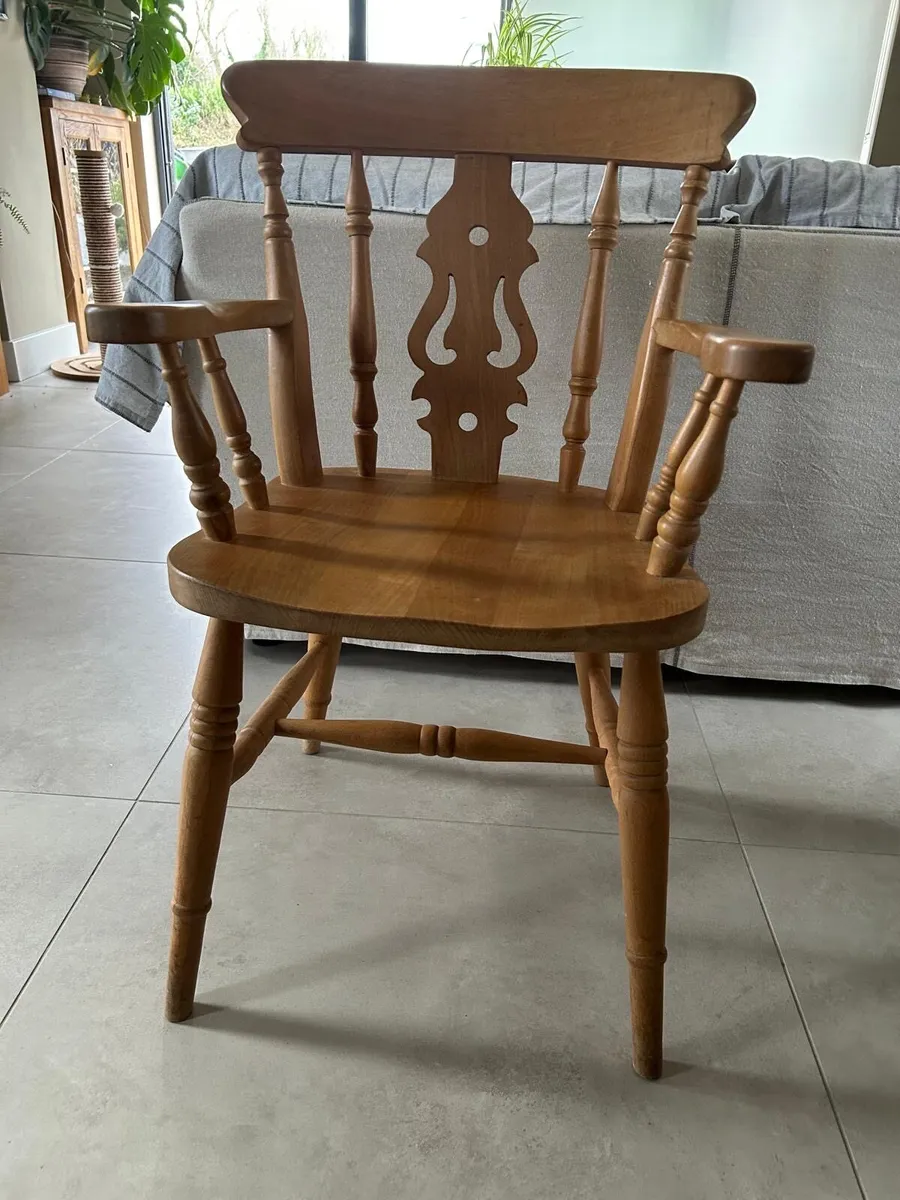 Pine farm house chair