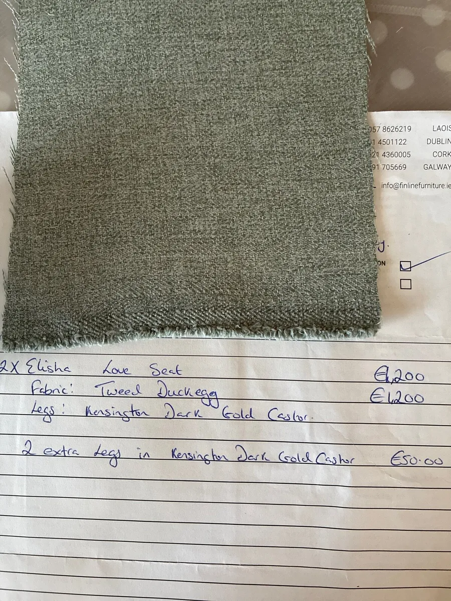 Finline Elisha Love Seat - Image 3