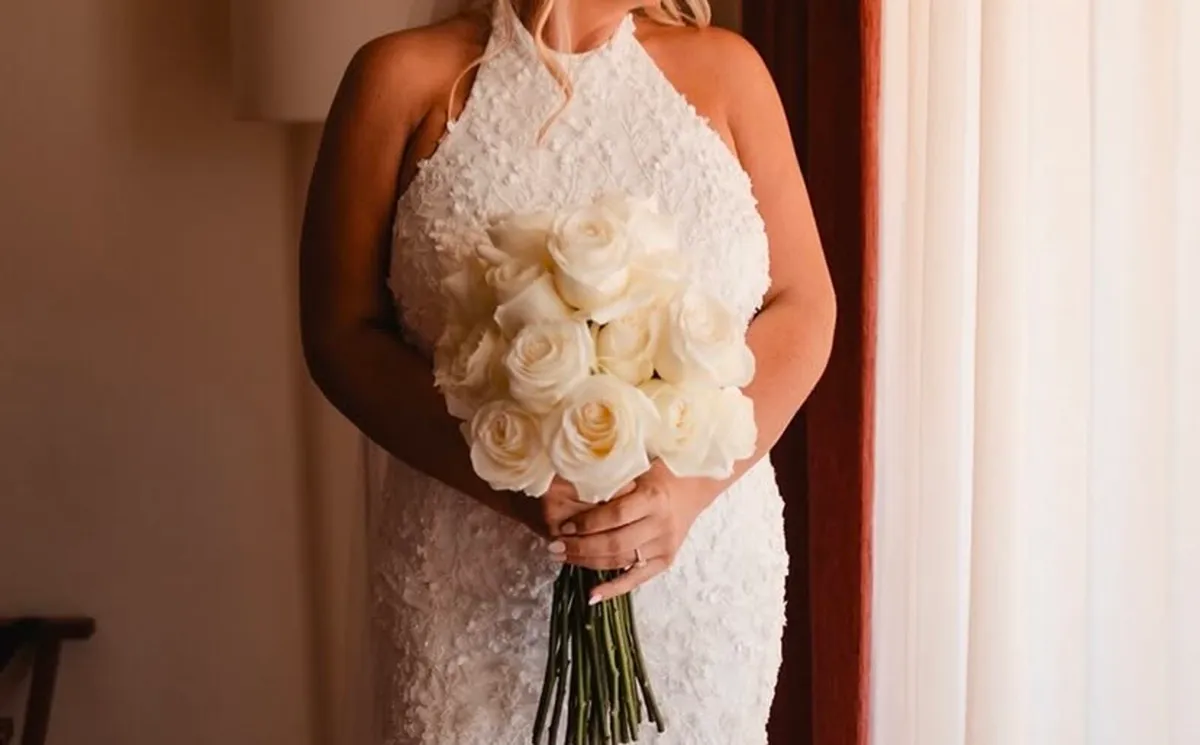 Aleena leeena wedding dress delphinium - Image 2