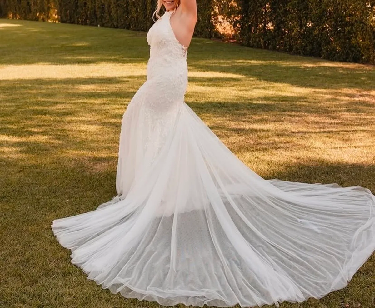 Aleena leeena wedding dress delphinium - Image 3