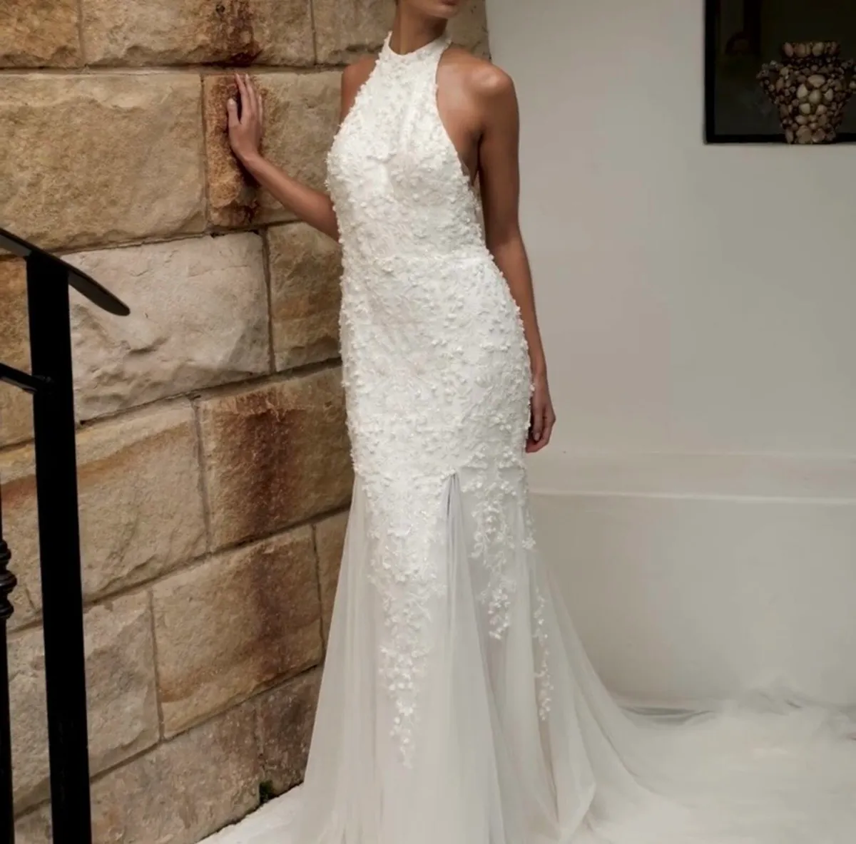 Aleena leeena wedding dress delphinium - Image 1