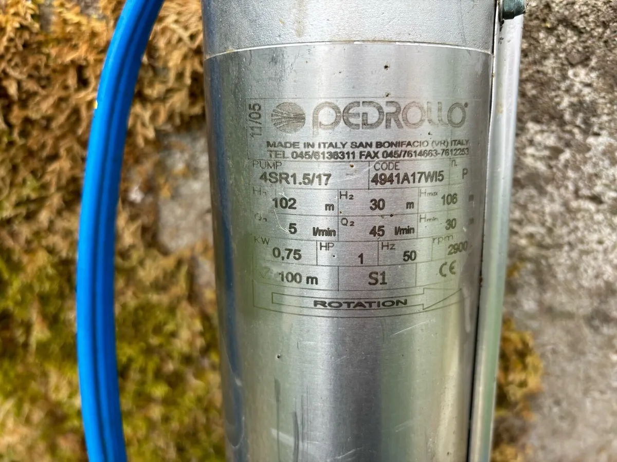 Waterwell pump 1HP - Image 4