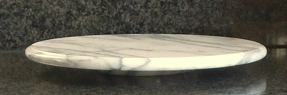 Marble Tabletop Lazy Susan - Image 2