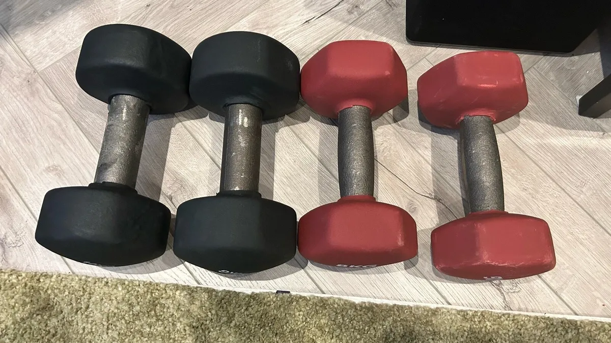 Weights 8kgx2 and 6kgx2 - Image 2