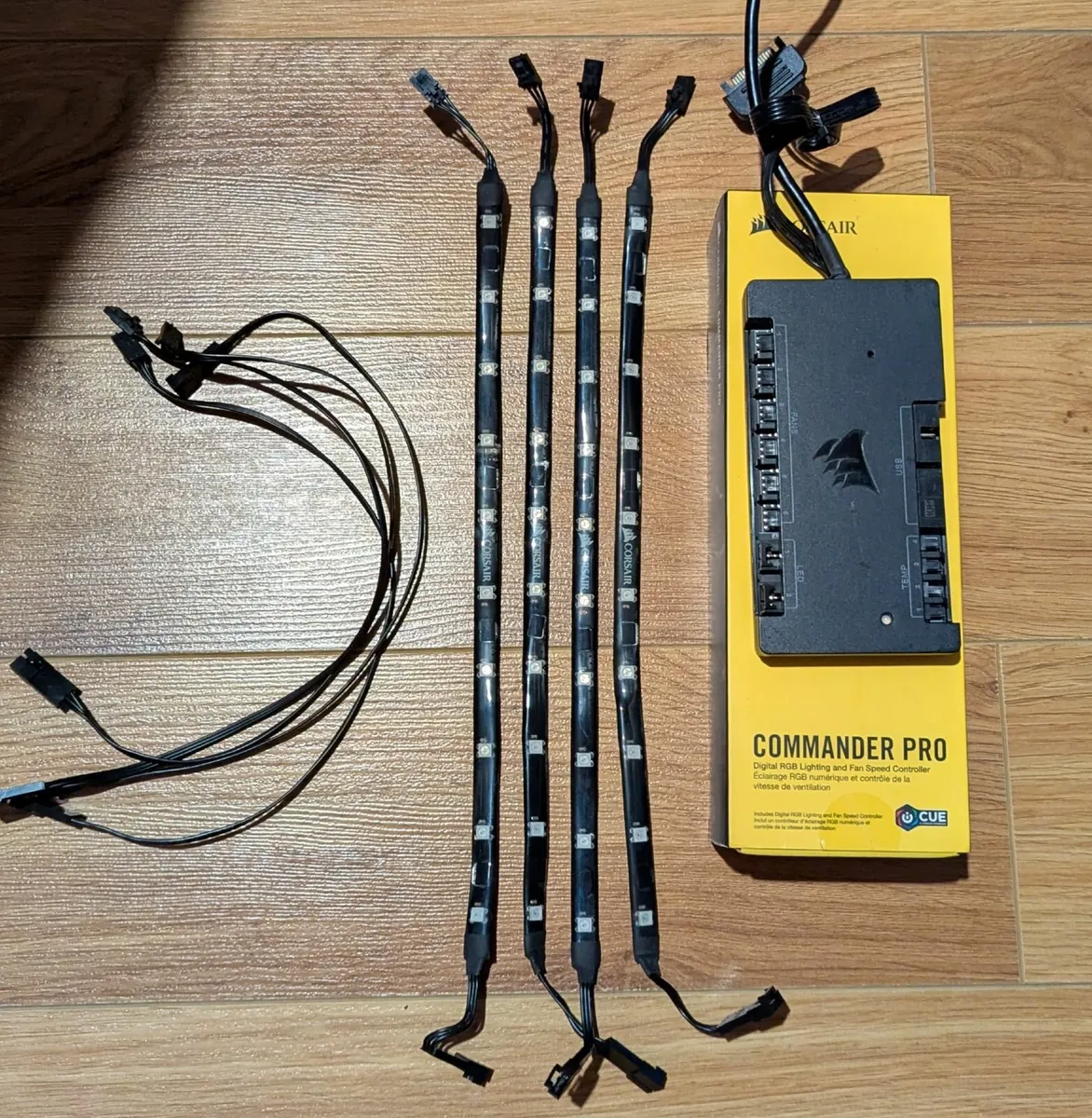 Corsair Commander Pro with RGB Strips