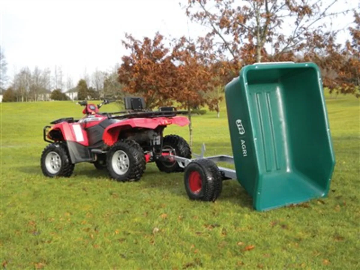 New JFC Quad Tipping Trailer 500 Litre - Image 3