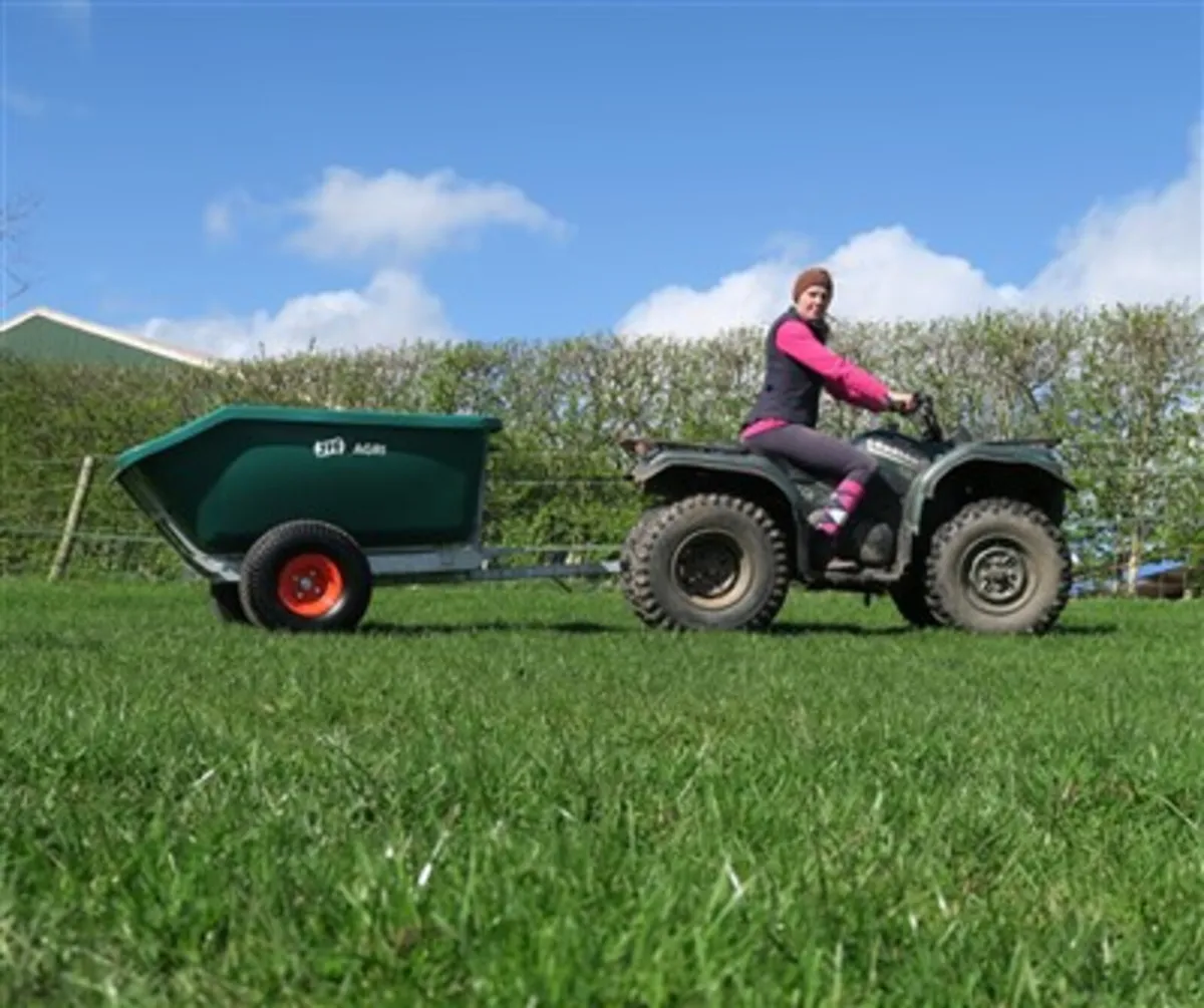 New JFC Quad Tipping Trailer 500 Litre - Image 4