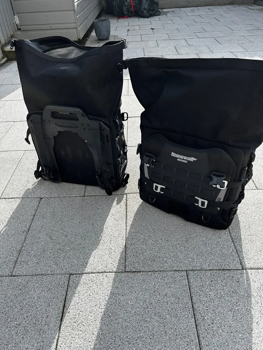 Soft panniers rhinowalk and boots - Image 1