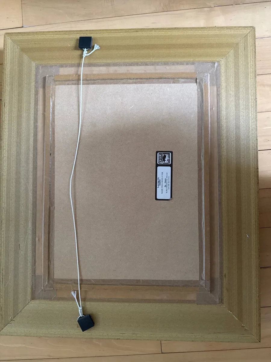 Two paintings with gold frames - Image 4