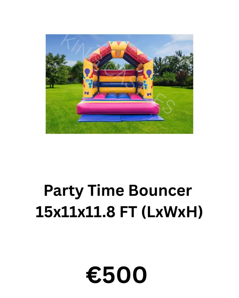 Bouncy castles for sale - Image 1