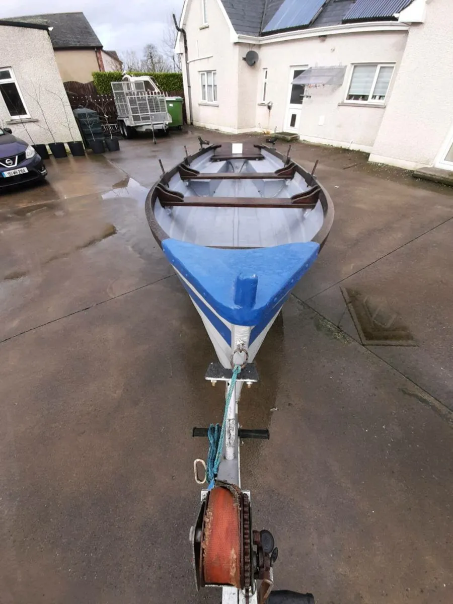 17ft fiberglass lake boat - Image 4