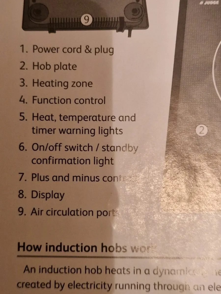 BRAND NEW Judge Electrical Induction Hob - Image 4