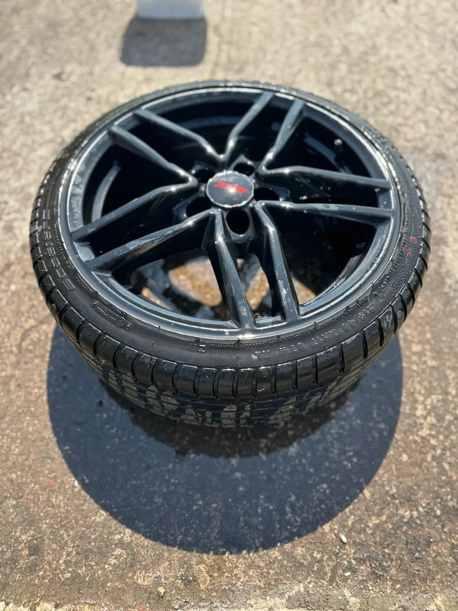 17 inch Gloss Black Alloy Wheels - Image 4