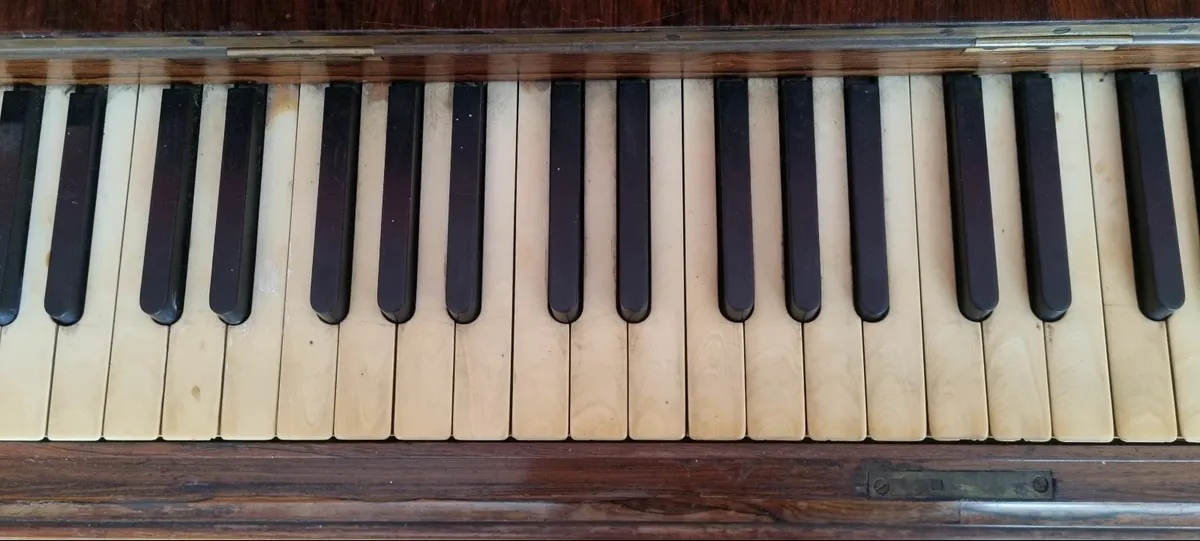 Piano Antique Collard & Collard upright piano Rose - Image 4