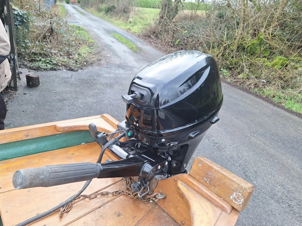 Suzuki 20hp electric start short shaft engine. - Image 4