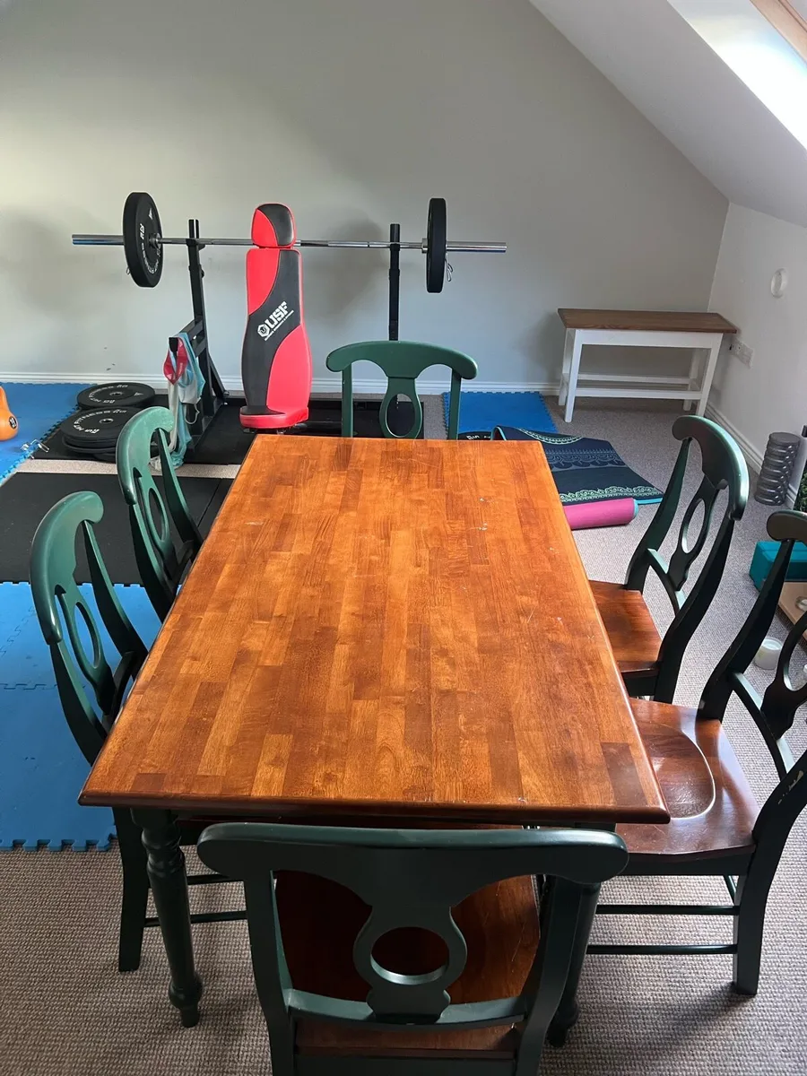 Kitchen Table and 6 Chairs - Image 1