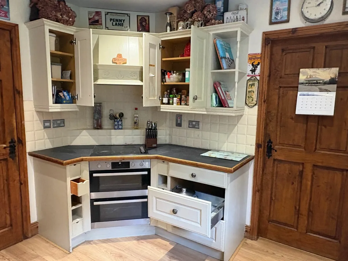 Solid Pine Fitted Kitchen - Image 2