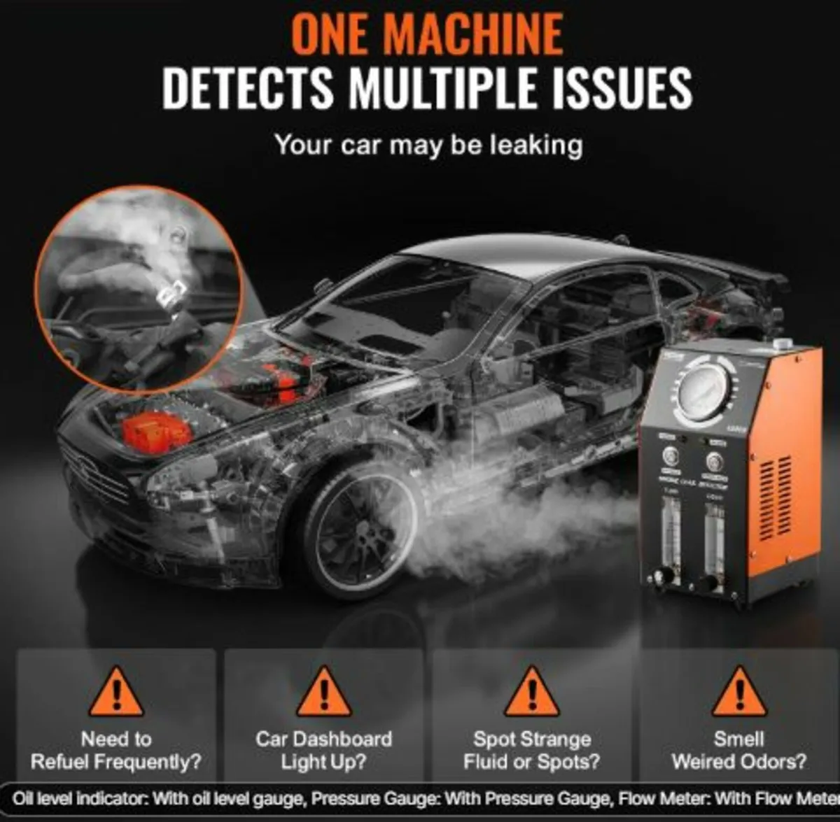Automotive Smoke Machine Leak Detector, EVAP - Image 2