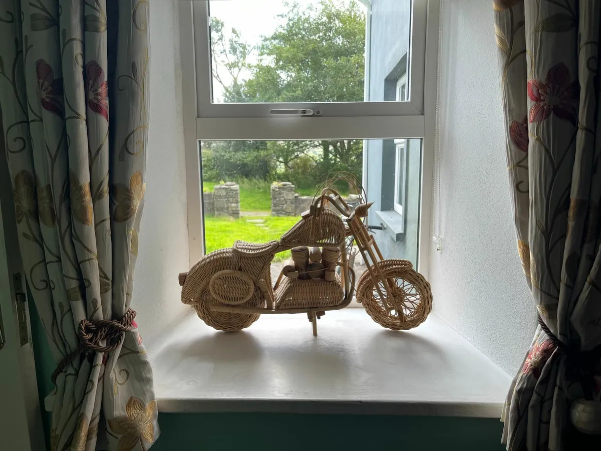 Bali-made rattan Harley Davidson model - Image 1