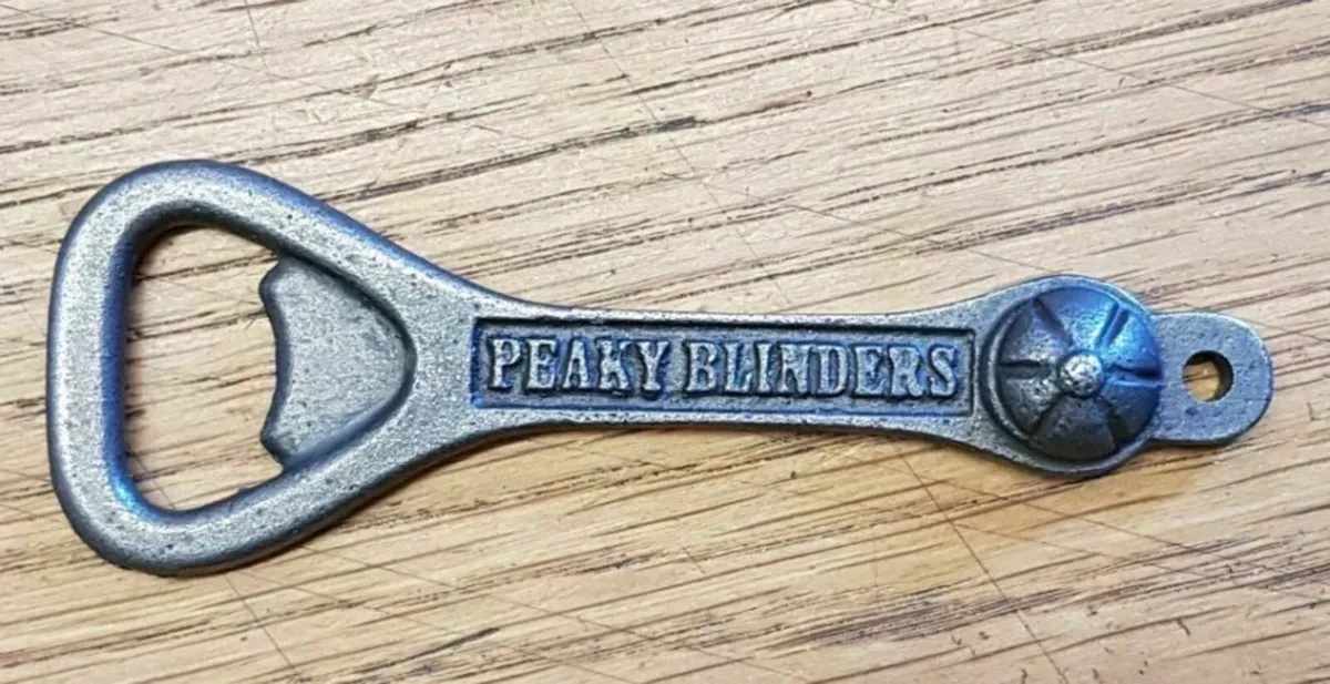 Cast Iron Peaky Blinders Bottle Opener Retro NEW - Image 1