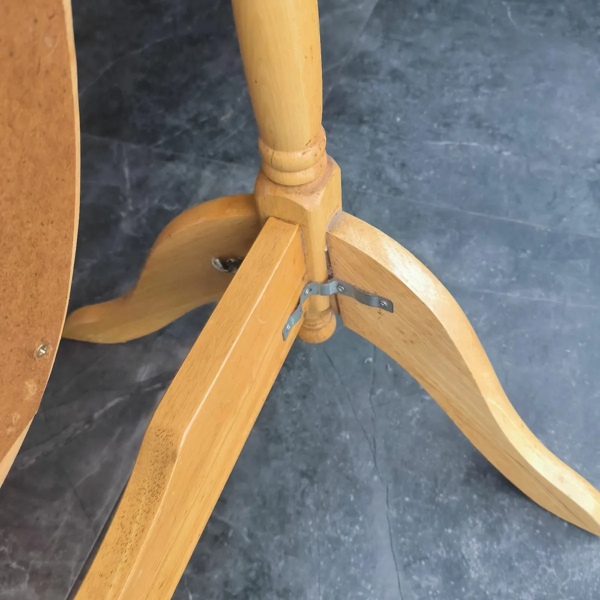 Mirror  (stand previously repaired) - Image 1