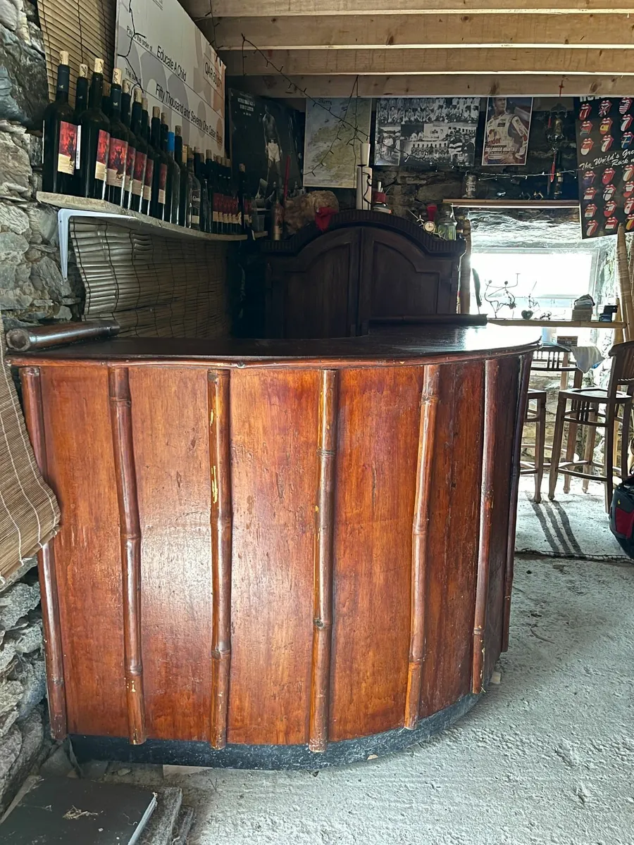 Hardwood curved bar - Image 2