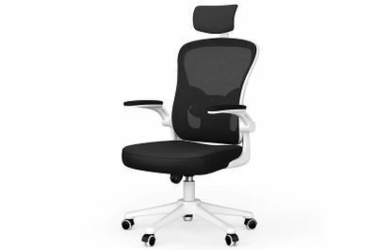 Ergonomic Office Chair with Headrest (New) - Image 1