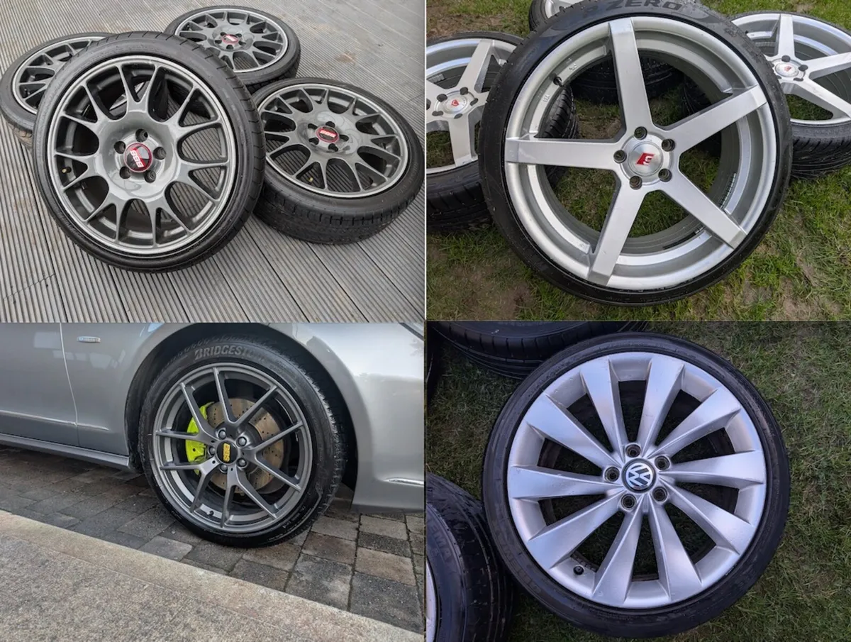 R18 R19 R20 5X112 few sets of wheels - Image 1