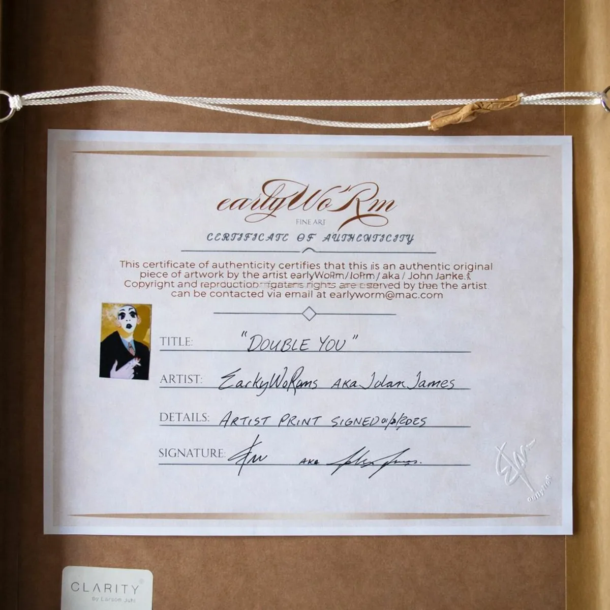 Authentic Artist Proof Art Print – Signed & Framed - Image 3