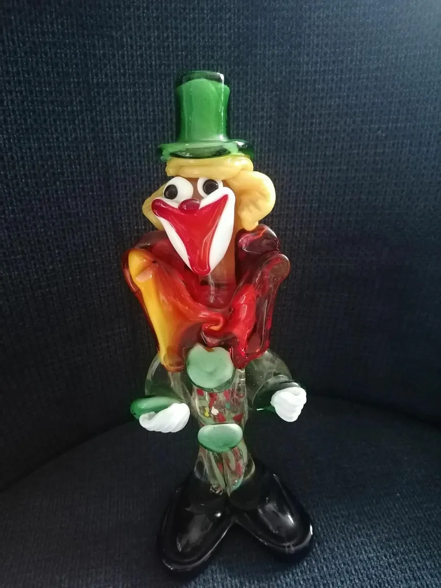 Vintage Murano Glass Clown - Image 4