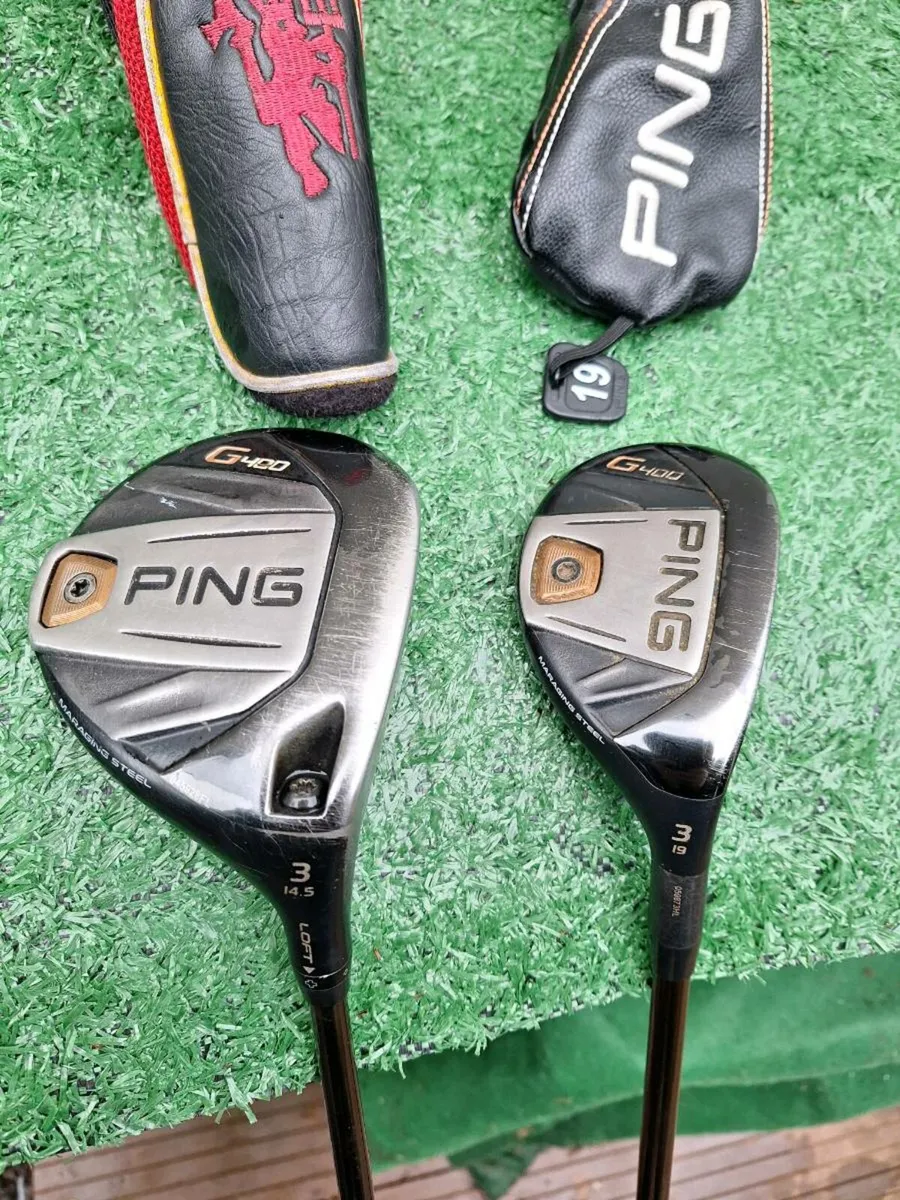 Golf clubs.... Ping G400 woods - Image 2