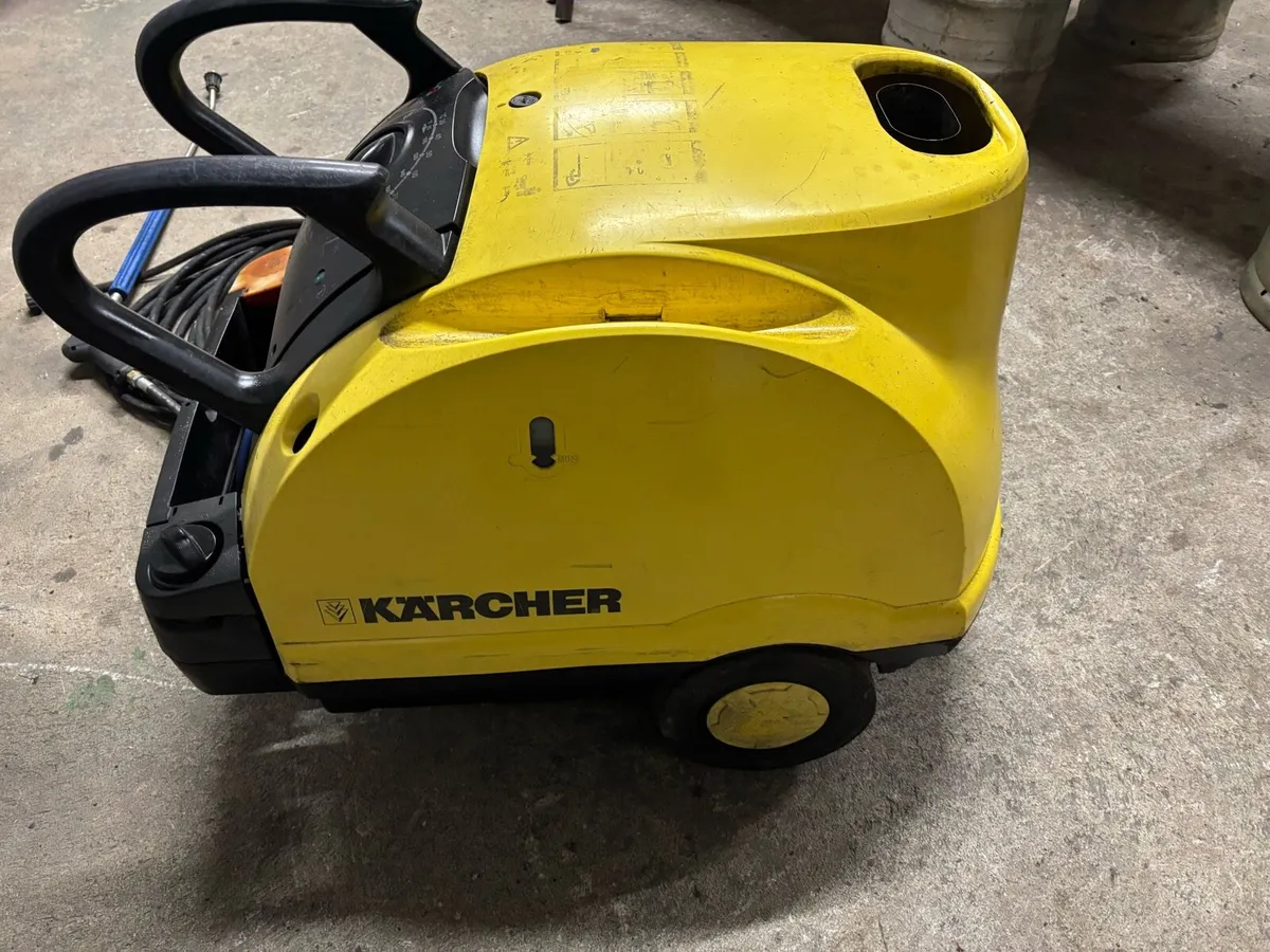 Karcher Hot and Cold power washer for sale - Image 1