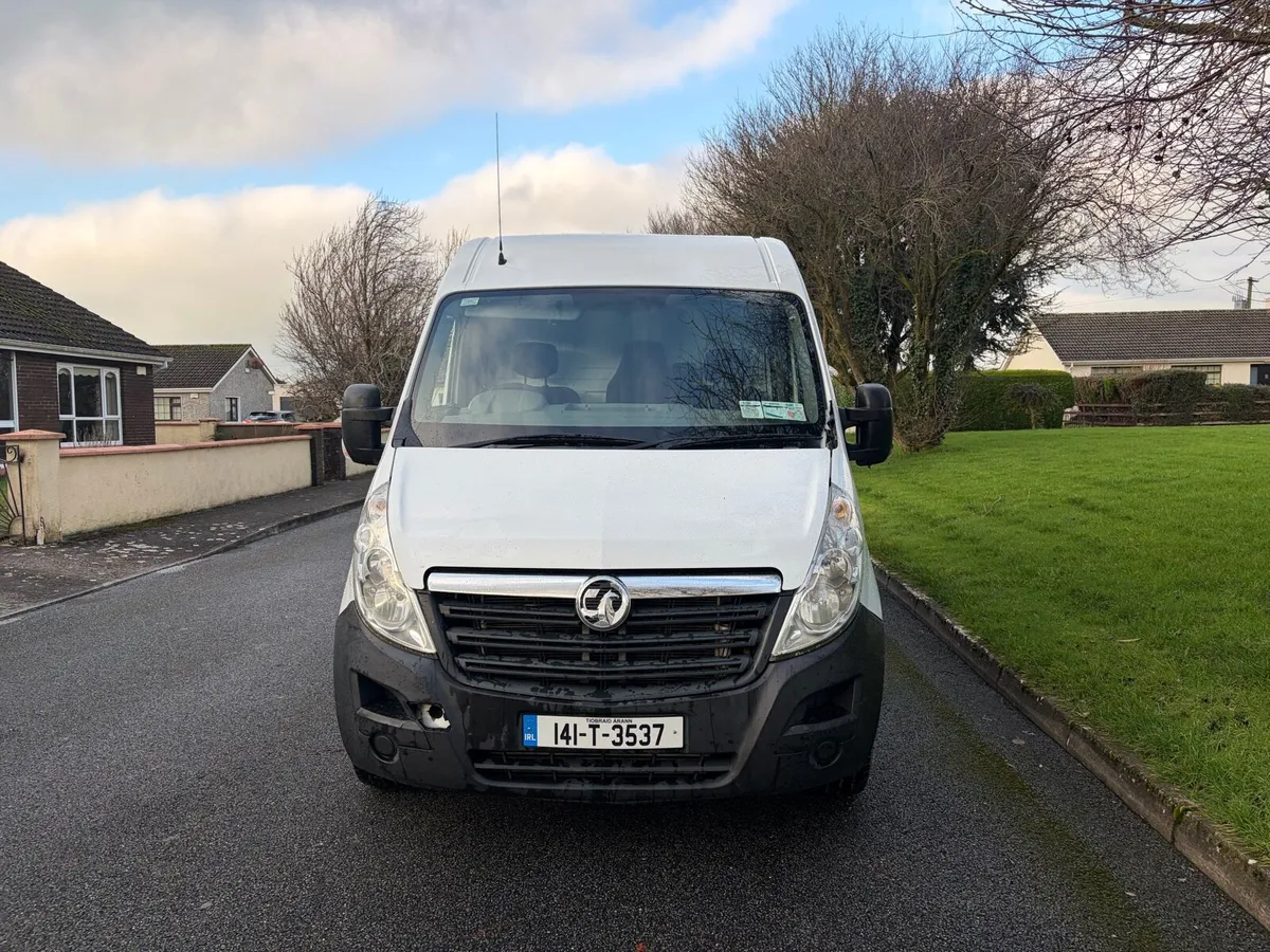 2014 Vauxhall movano doe 9/26 - Image 2