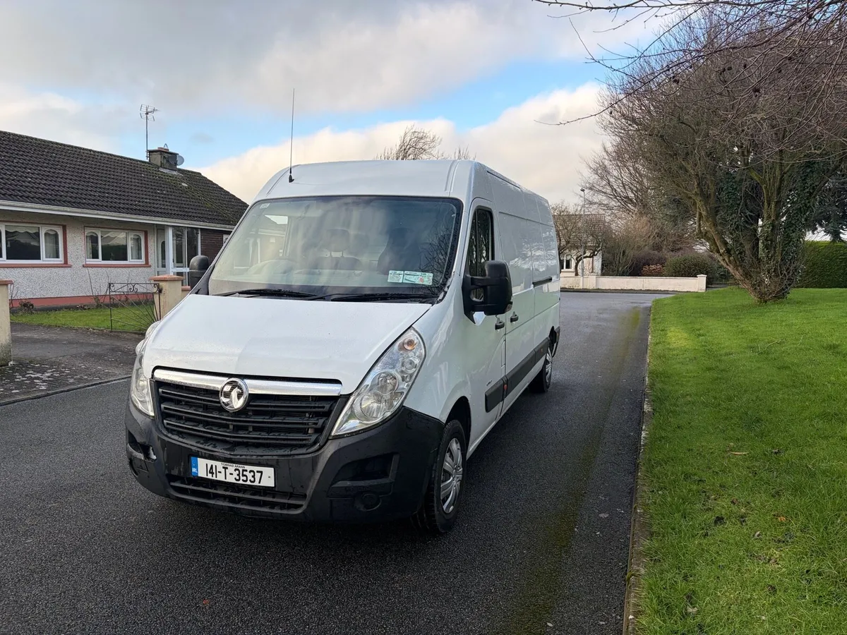 2014 Vauxhall movano doe 9/26 - Image 3