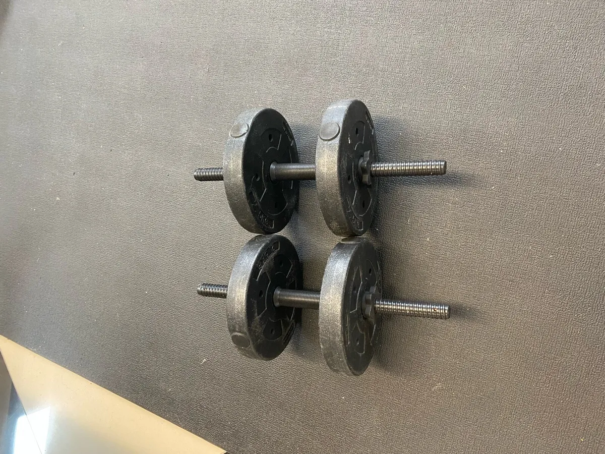 Bench press , dumbbells 35kg weights - Image 2