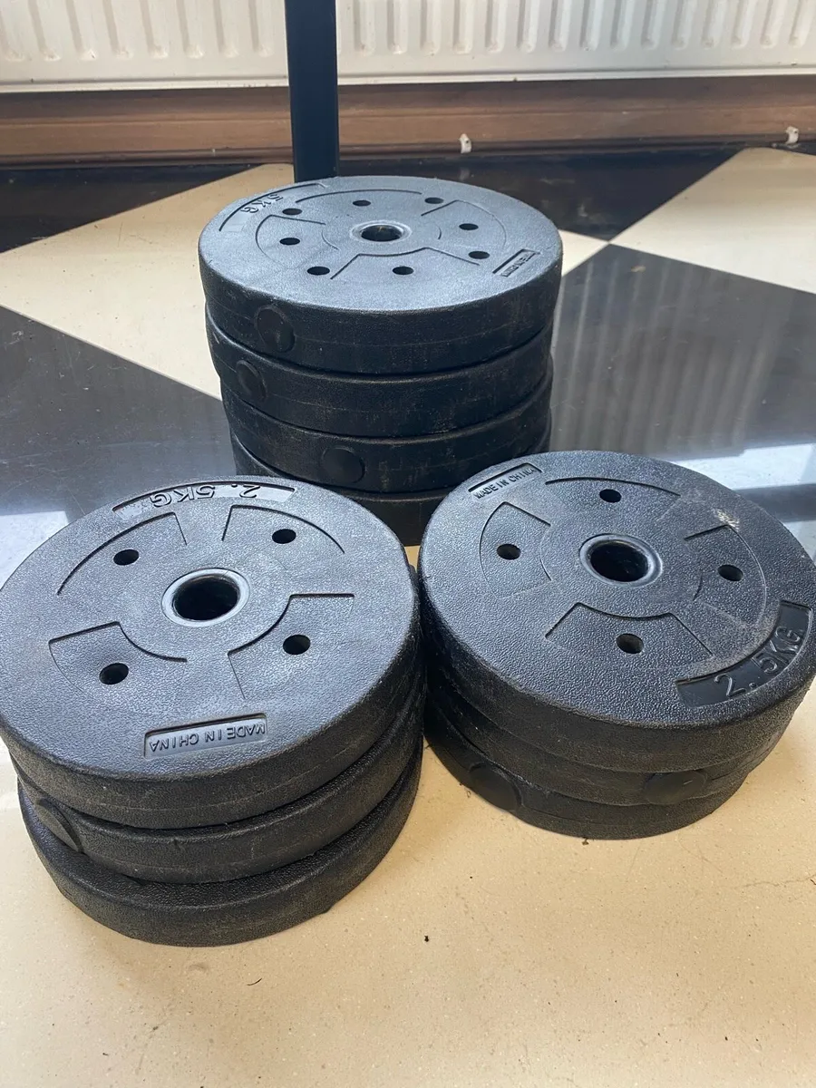 Bench press , dumbbells 35kg weights - Image 3