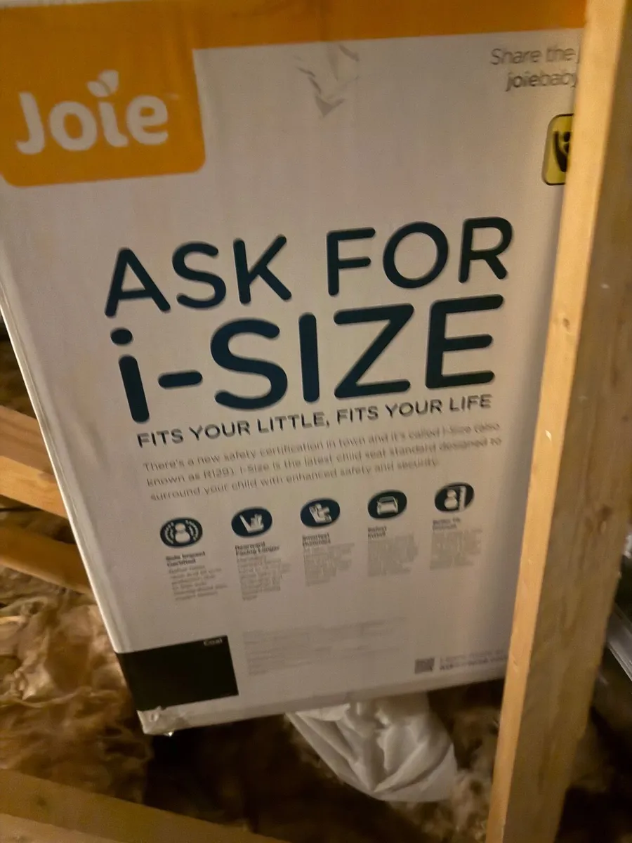 Joie i-Spin 360° i-Size ISOFix R129 Car Seat Shale - Image 4