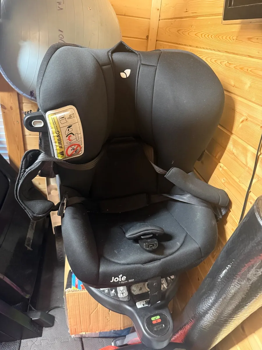 Joie i-Spin 360° i-Size ISOFix R129 Car Seat Shale - Image 1